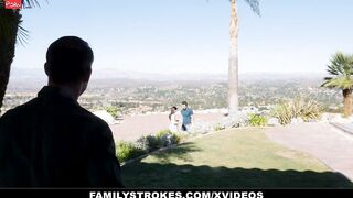 Long Tit 18 Step Daughter Fucks and Orgasms On Step-Daddy's Huge Penis
