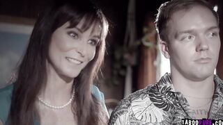 Joshua joins Syren and Nikki to make a threesome sex