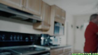 Brandon's cock got a nice blowjob from Dale's mouth