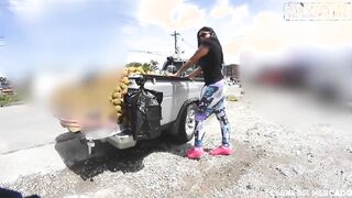 CARNE DEL MERCADO - Long Boobed Latina Salesgirl Fucks Crazy Agent