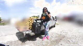 CARNE DEL MERCADO - Long Boobed Latina Salesgirl Fucks Crazy Agent
