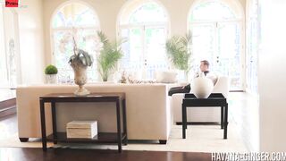PORNSTARPLATINUM Hispanic Havana Red Head Uses Strap On For Guy