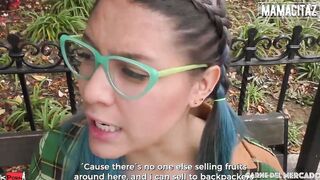 CARNEDELMERCADO - Great Latina Blue Maria Takes It Hard From Behind