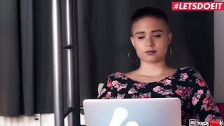 FREAKY HOSTEL - Gigantic Boobs Short Hair women Gabi Gold Banged!! Hard By BBC Full Movie
