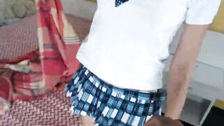 Schoolgirl missing class to offer her butt to bbcs