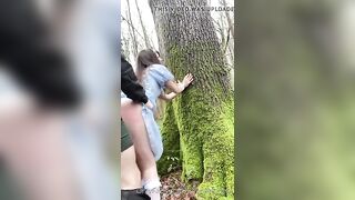 Belle Delphine banged rough inside the forest
