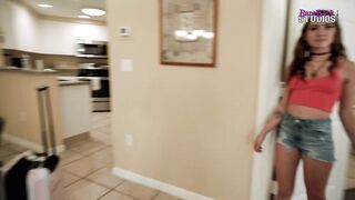 Step Daughter Asks if She will Still be a Pure After Anal Sex - Bailey