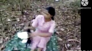 punjab hot cunt with mouth getting plowed inside the forest