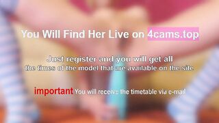 Cute girl rides tentacle-shaped dildo with her tight asshole - 4cams.top