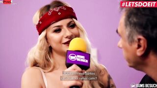 BUMSBESUCH - Huge Tit Porn Celeb Lilli Vanilli Surprises The Janitor With Good Sex - LETSDOEIT