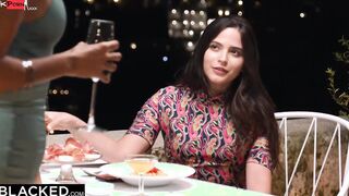 BLACKED Ariana shares her new rich man with hot Agatha