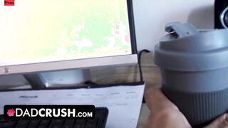 DadCrush - Sneaky Little Bitch Lilith Grace Getting A Spanking Session For Being Disobedient