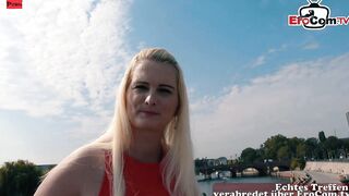 german cougar bitch have a real outdoor blind date
