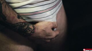 Cazden got anal BDSM from Andrew and Buck