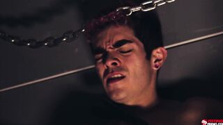 Cazden got anal BDSM from Andrew and Buck