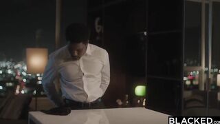 BLACKED Amazingly Hot Gizelle can't resist her bodyguard's bbc