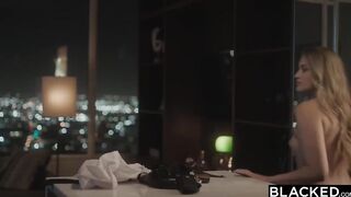 BLACKED Amazingly Hot Gizelle can't resist her bodyguard's bbc