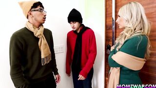 Stepsons cant believe they fucks their moms