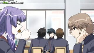 Hentai bondage sex with busty babe