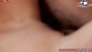 British cute petite amateur mom nailed with small hooters
