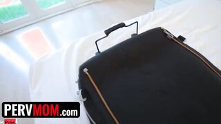 PervMom - Big Boobies Blonde Milf Pull Up Her Skirt And Let Turned On Dude Runs His Tongue In Her Pussy