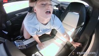 Ex-Military First Timer Kayley Gunner Getting Splatted With Cum