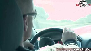 CUTIE GERMAN HITCHHIKER BITCH SEDUCED BRO FOR OUTDOOR SEX