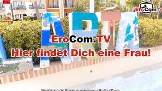 German tourist pick up mexian blonde bimbo for porn date