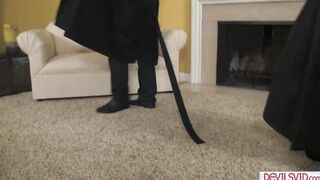 Stepmom and stepdaughter sharing 1 guy