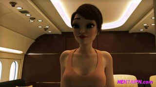 Mandy Bear FUTA Boss Creampie Tight Ass