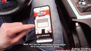 Young German Dark Haired Teenage sluts on a point of view nailed Date