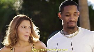 Horny Eurobabe gets her fill of BBC on vacay