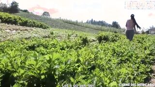 CARNE DEL MERCADO - Thin Latina Shakes Her Ass For