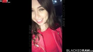 BLACKEDRAW - Riley Reid rims black stud in hotel room