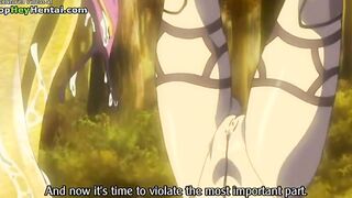Hentai babe with big tits having rough sex