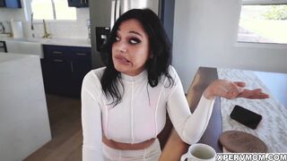 Latina MILF Mona Azar Takes the Pressure Out