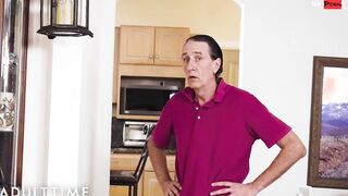 ADULT TIME - Cute Babysitters Fucked Their Old Bosses COMPILATION!