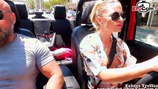 German mallorca tourist mom pick up for outdoor sex
