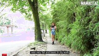 MAMACITAZ - (Evelin Suarez,Tiba) - Latina Nympho Picked Up From The Street For Her First Porn Shoot