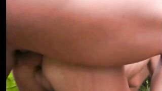 Tiffani Thompson Plowed! Outdoors By two Stiff Dicks