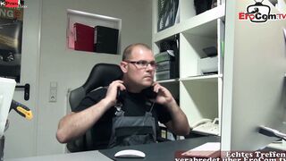 Goddess big titted Secretary inside Nylon Panties got anal Sex into the Elevator