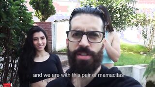 MAMACITAZ - (Maleja Ramos, Logan Salamanca) - Pierced Nipple Latina pussy with mouth Getting Screwed Hard