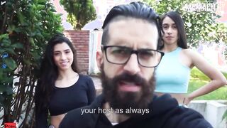 MAMACITAZ - (Maleja Ramos, Logan Salamanca) - Pierced Nipple Latina pussy with mouth Getting Screwed Hard