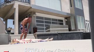 SPYFAM Step Sister Rides Long Rocket on 4th of July