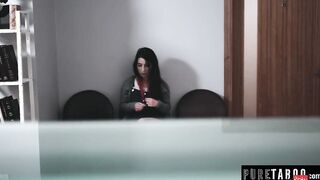 Turned On Therapist Angela White Inspires BDSM Threesome