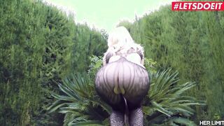 HERLIMIT - Gigantic Butt chick Amaris Getting Her Dripping Ass Fuck For The First Time - LETSDOEIT