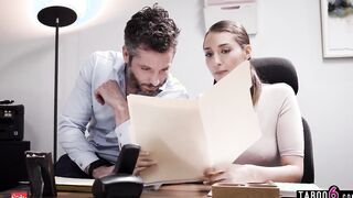 Secretary mom Bella Rolland tried to stay professional