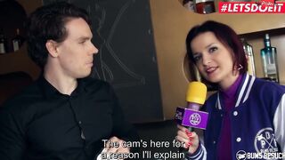 BUMSBESUCH - ANIKE EKINA KINKY HOTTIE GERMAN PORNSTAR FUCKS SHY BARTENDER