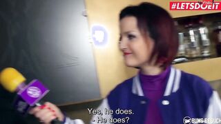 BUMSBESUCH - ANIKE EKINA KINKY HOTTIE GERMAN PORNSTAR FUCKS SHY BARTENDER