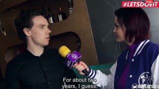 BUMSBESUCH - ANIKE EKINA KINKY HOTTIE GERMAN PORNSTAR FUCKS SHY BARTENDER